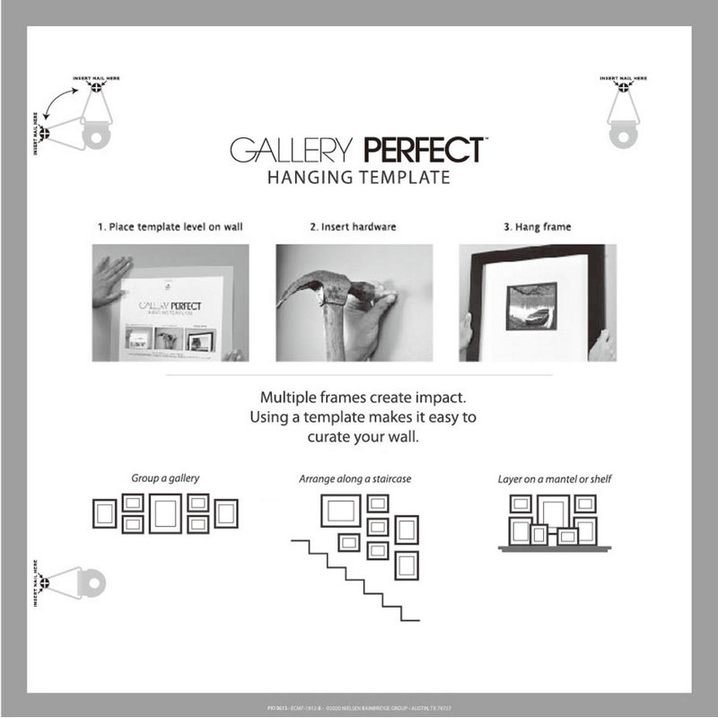 Elegant Greywash Wood Square Photo Frame Set for Gallery Wall