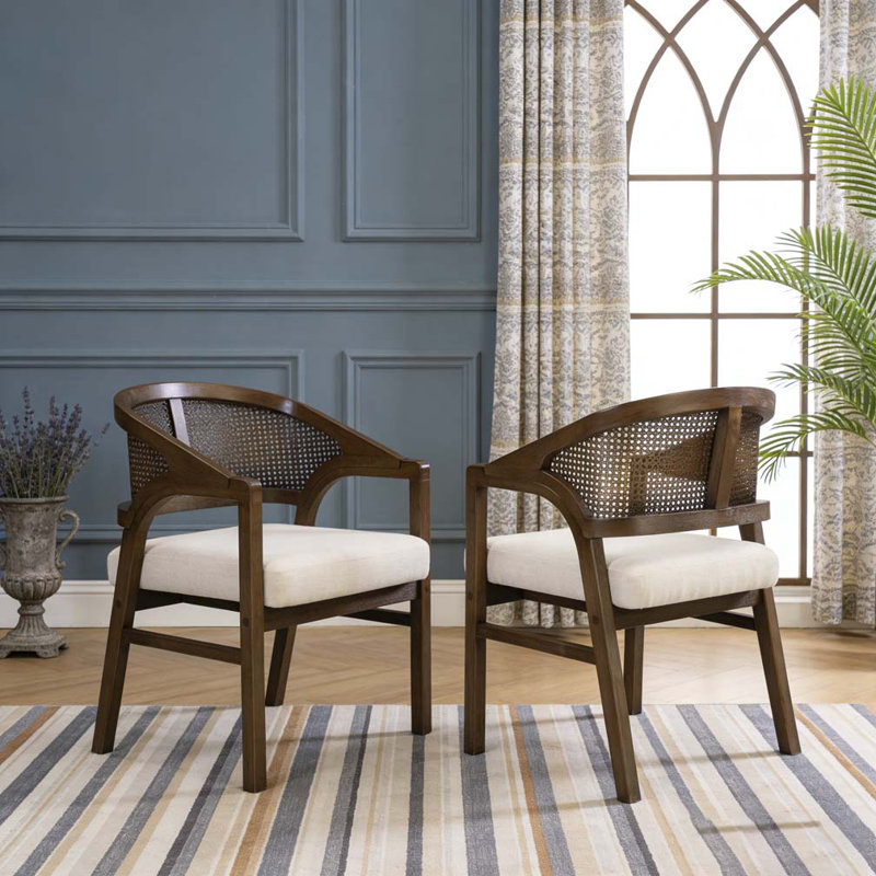 Chaise en bois, Beige, noyer