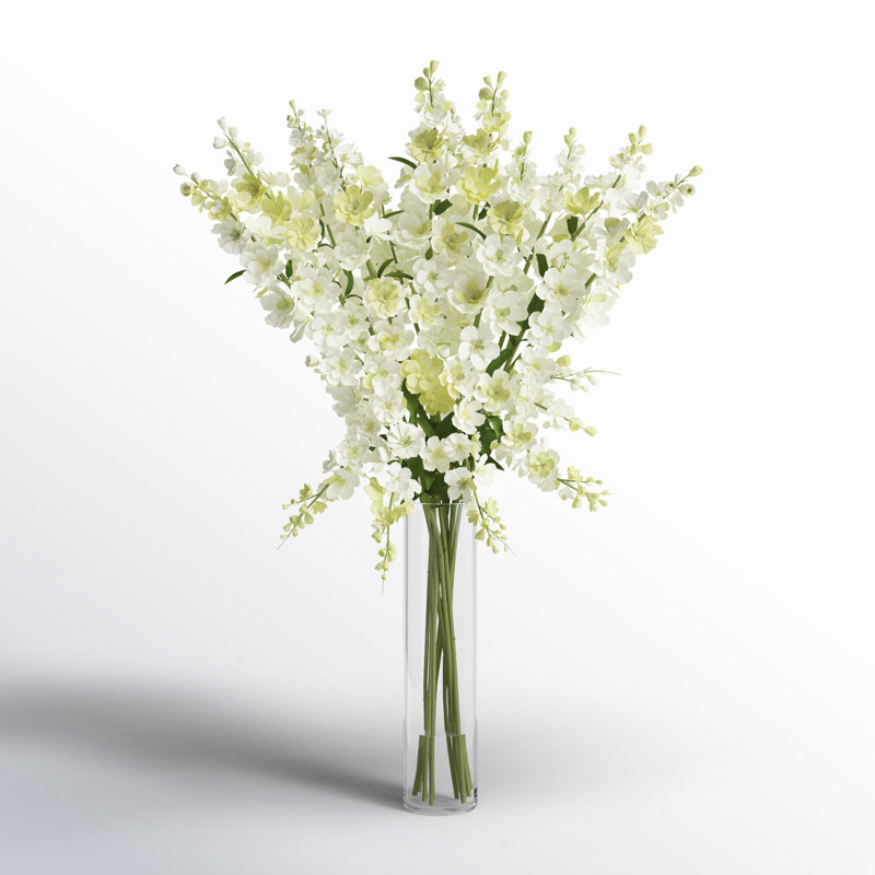 Delphinium Floral Arrangement in Vase