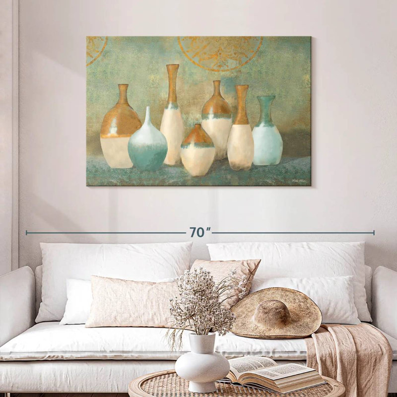 Senne Ivory Vessels, 30" H x 45" W