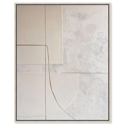 Carved Contours II Canvas Print Minimalist Decor by Art Remedy