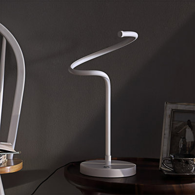 S-Curve Spiral Tube LED Table Lamp