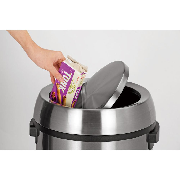 ALPINE INDUSTRIES STAINLESS STEEL INDOOR TRASH CAN – Alpine