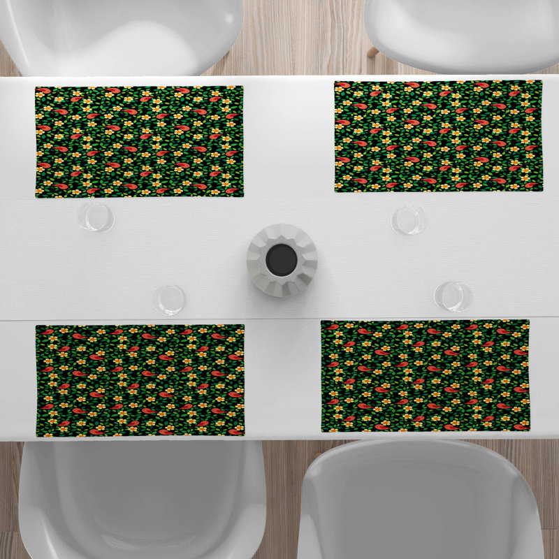 Polyester Animals/Nature Rectangle Placemat