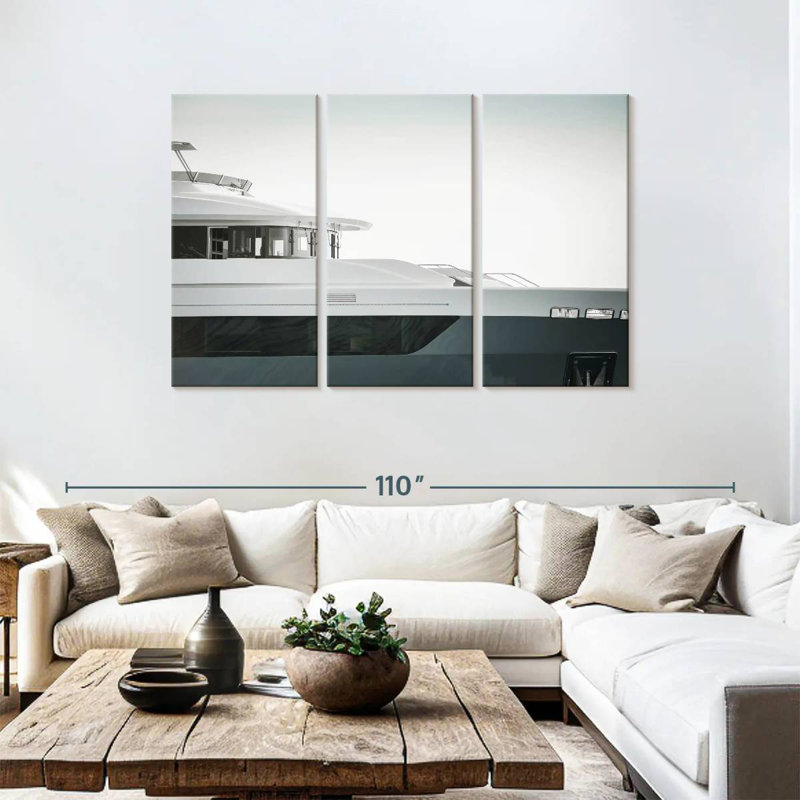 Mehar Superyacht, 48" H x 74" W
