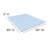 Capri Comfortable Sleep 12" CertiPUR-US Certified Pocket Spring Mattress & 3" Gel Memory Foam Topper-1911095564