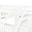 Lit mezzanine simple au-dessus d'un lit double blanc - Compartiment de rangement rabattable, pratique et pratique avec escalier blanc, précieux-130429149