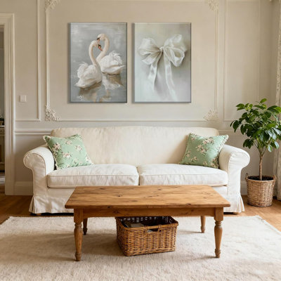 2 Piece Wrapped Canvas Print