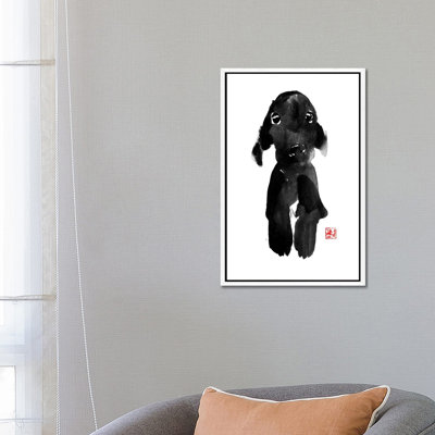 Cute Dog by Péchane - Print on Canvas