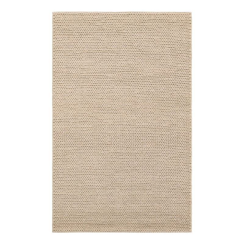 Yanellie Hand Loomed New Zealand Wool Area Rug, Rectangle 5'1" x 8'