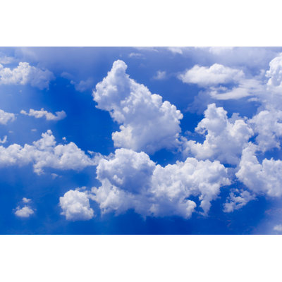 «Cloud in the Blue Sky» par Hatchapong - photographie sur toile tendue