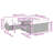  Garden Sofa Set Black