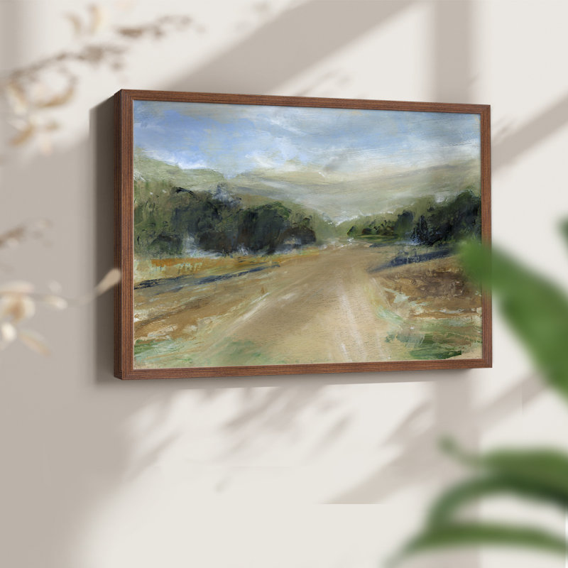 Catskill Morning -Framed Print - Restickable, Walnut, 16" H x 20" W