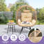 Chaise Egg avec table de bout-87175562