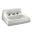 Kingston Ceramic 22" Wall Mount Bathroom Sink with Overflow-357591311