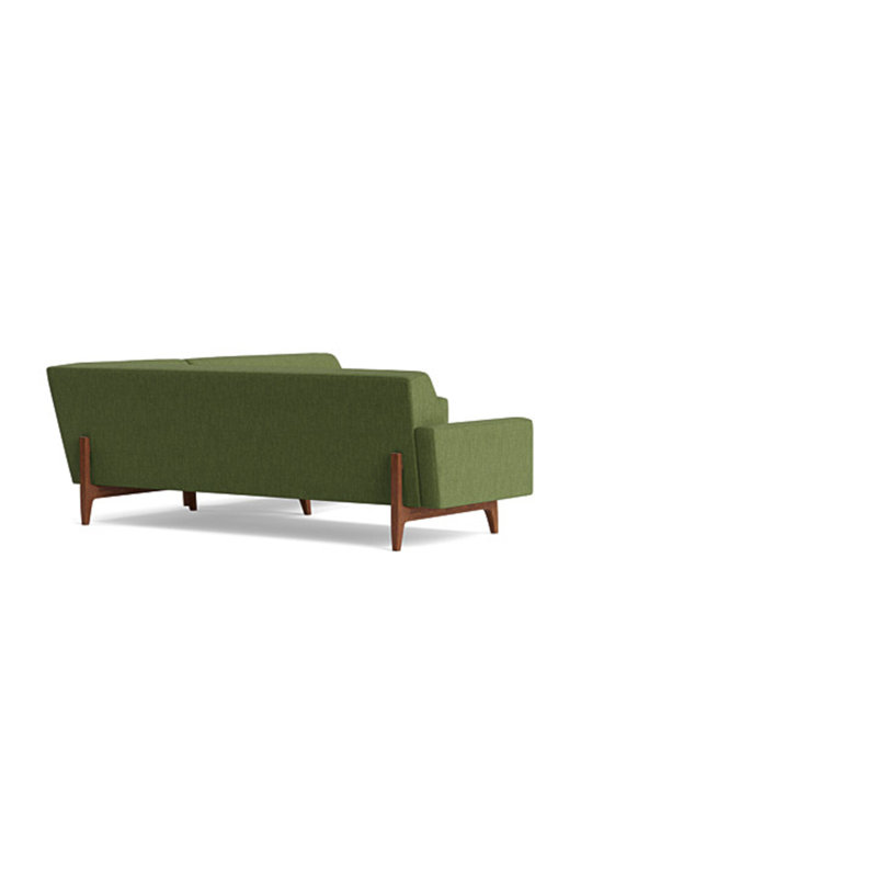 Tyler Sectional, Performance Weave - Basil, Left Hand Facing
