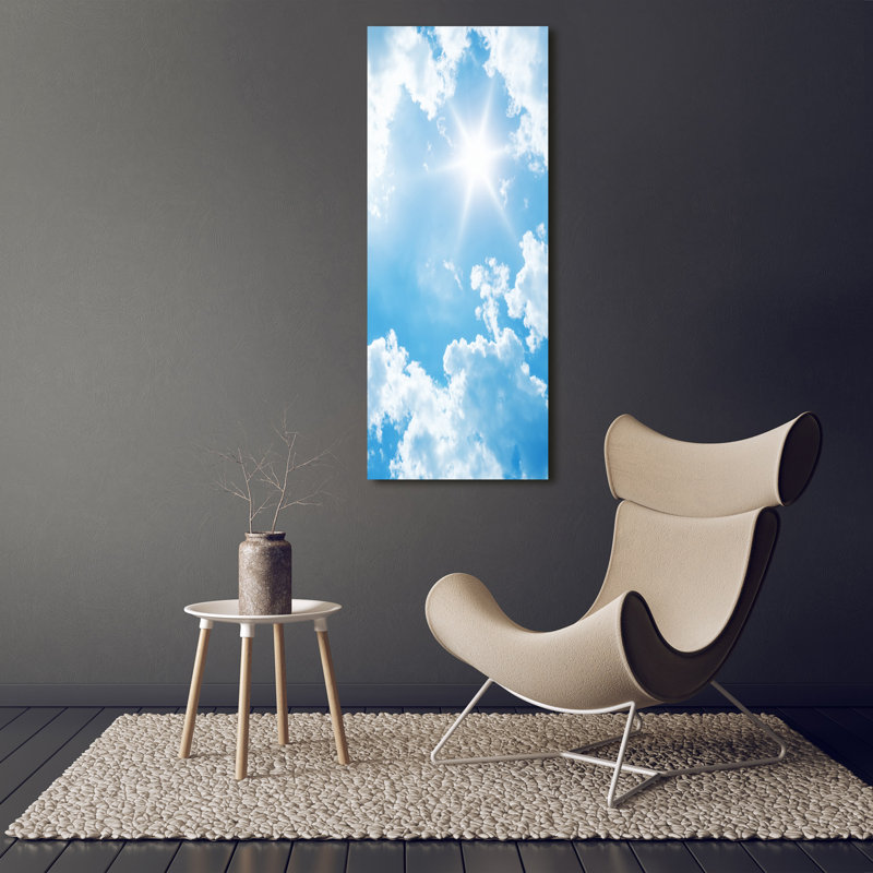 Clouds In The Sky - Wrapped Canvas Print