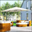 Parasol sophistiqué de 8 pi Cantilever