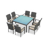 Urbana Outdoor 5 - Piece Dining Set with Cushions