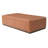 Modern Minimalist PU Leather Ottoman with Solid Wood Legs