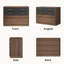 Akron 31.4'' Wide 5 -Drawer File Cabinet