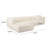 Chinenye Living Sectional and Chair Set-105701508-105701509