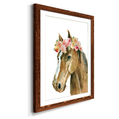 " Flower Crown Horse "
