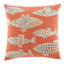 Batic Fish Square Pillow Cover & Insert