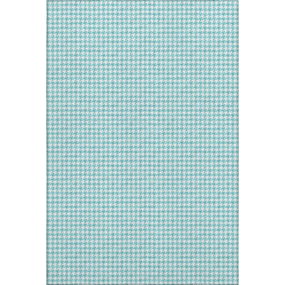 Premium Machine Washable Paullette AMF137 Aqua Rug