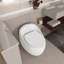 Toilette 1 pièce à chasse d'eau 1,28 GPF en blanc brillant