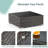 Siobhan 4 Pieces Rattan Sofa Seating Group with Cushions-1507293433