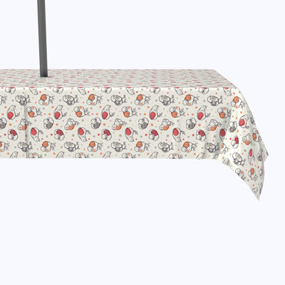 Oceanside Geometric Easter Tablecloth