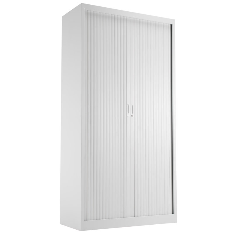 2 -Door 4 -Shelf, White