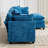 Schmucker L Shaped Modular Sectional Sofa, Oversized Cloud Couch With Ottoman-889629280-889349990