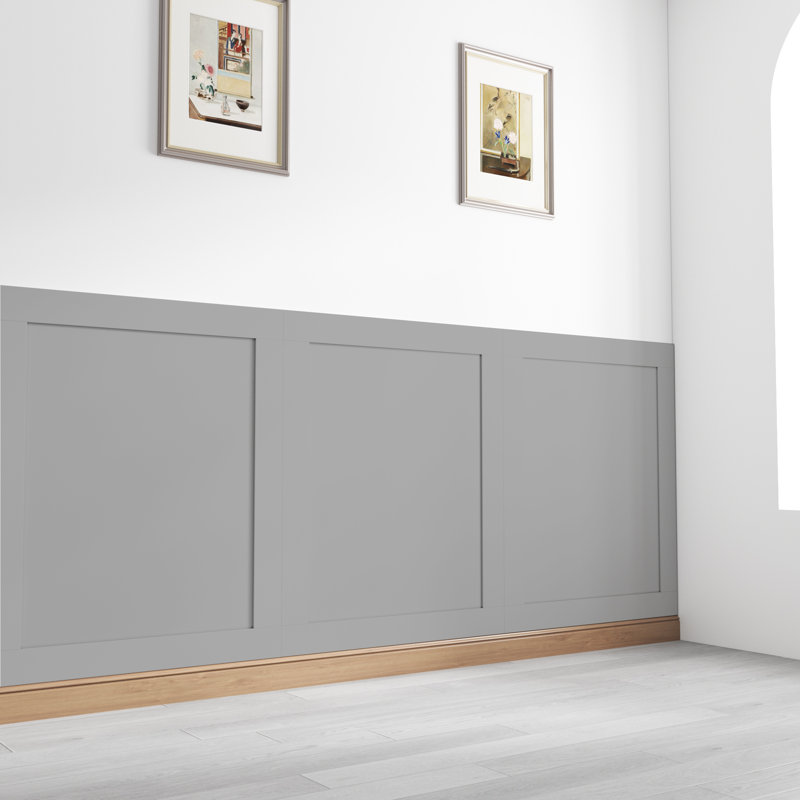 Palmiero 9.7 cm Acoustic Wall Paneling in Gray (6-pack)