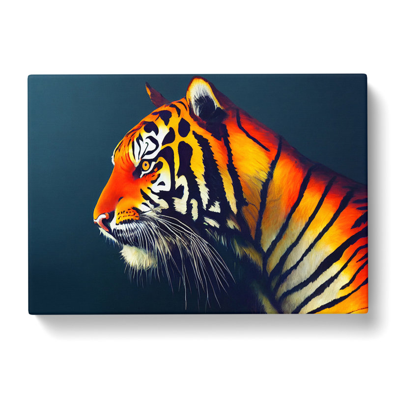 View Of The Tiger Vol.1 - Wrapped Canvas Print, 35cm H x 50cm W x 3cm D