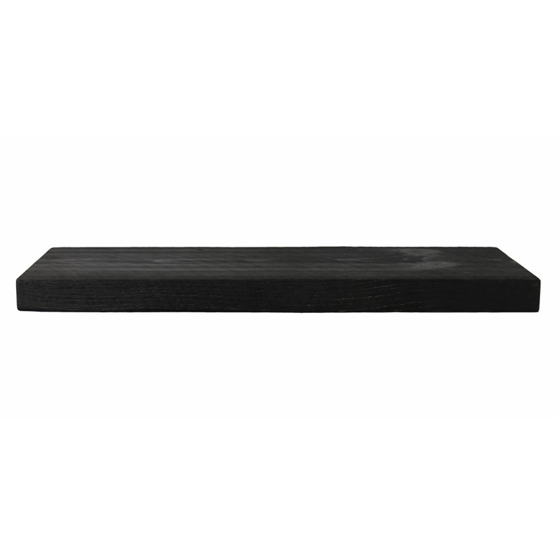 Devyn Pine, 2" H x 30" W x 10" D, Black