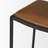 Galina Taniel Leather w/ Metal Counter Stool-118327909