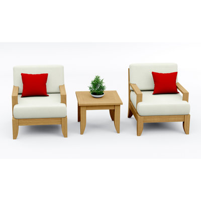 Atnas Outdoor 3 - Piece Conversation Set