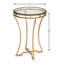 Schlegel Glass End Table