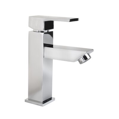 Grace Square Modern Monobloc Single Hole Bathroom Faucet -  Flairwood Decor, FW-FAU-1