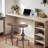 Dicle Swivel Adjustable Height Counter Stool with Metal Frame-315833868-397490721