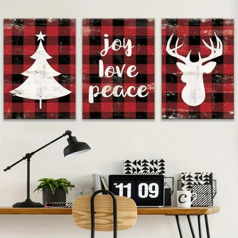 3 Piece Wrapped Canvas Painting