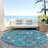Washable Damask Indoor / Outdoor Rug-109572283