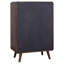 Commode 5 tiroirs Kegan, noyer foncé-32843663