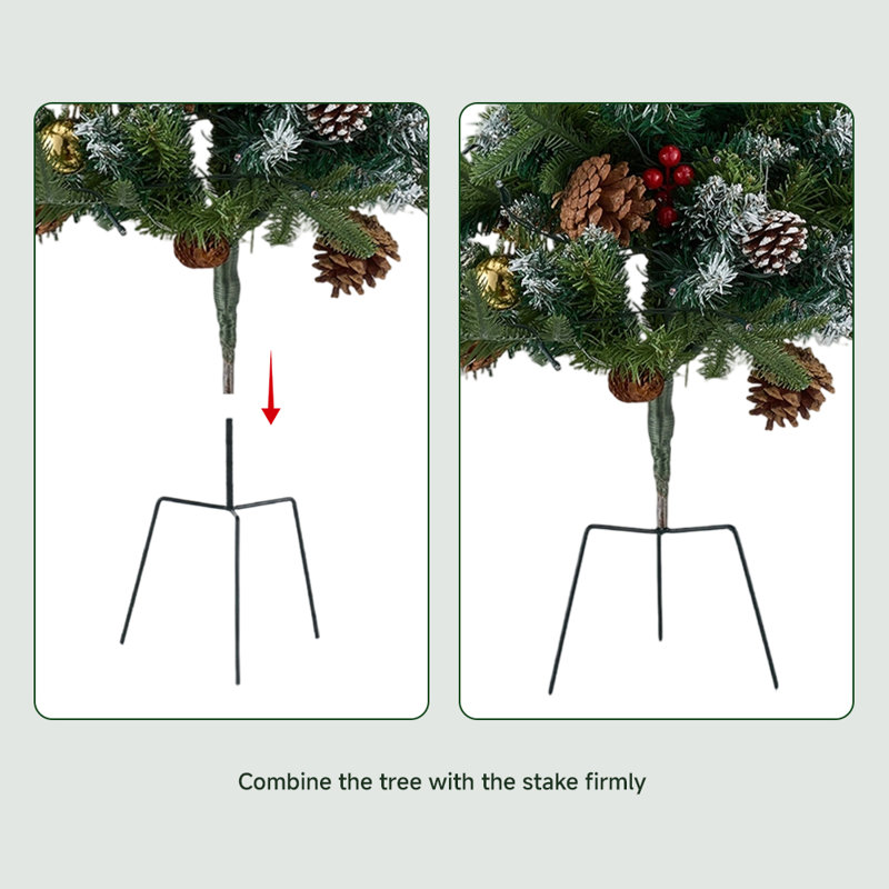 1.97' H Artificial Pine Christmas Tree