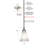 Stem Hung Mini Pendant Shown With 5.5" Fluted Glass-24073239-24073244