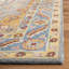 Tapis oriental bleu / doré en laine / coton touffeté à la main Antiquity-26608913