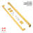 Push/pull Square Door Handle - 36" Gold-103376563