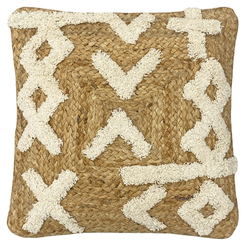 Geometric Square Throw Pillow Cover